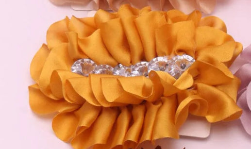 041524 - Sky Assorted Ruffles Hair Clip