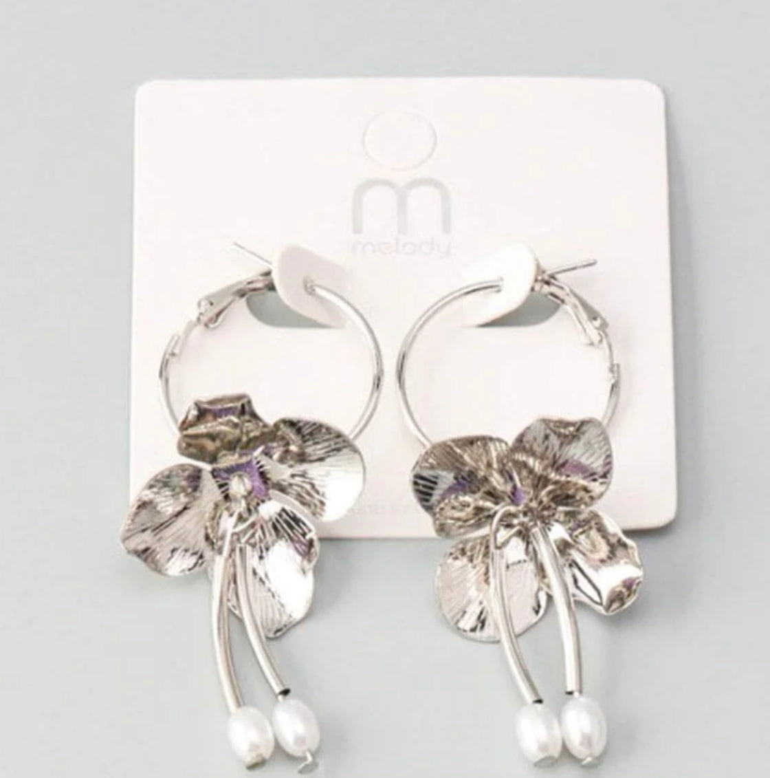 Flower Dangling Earrings