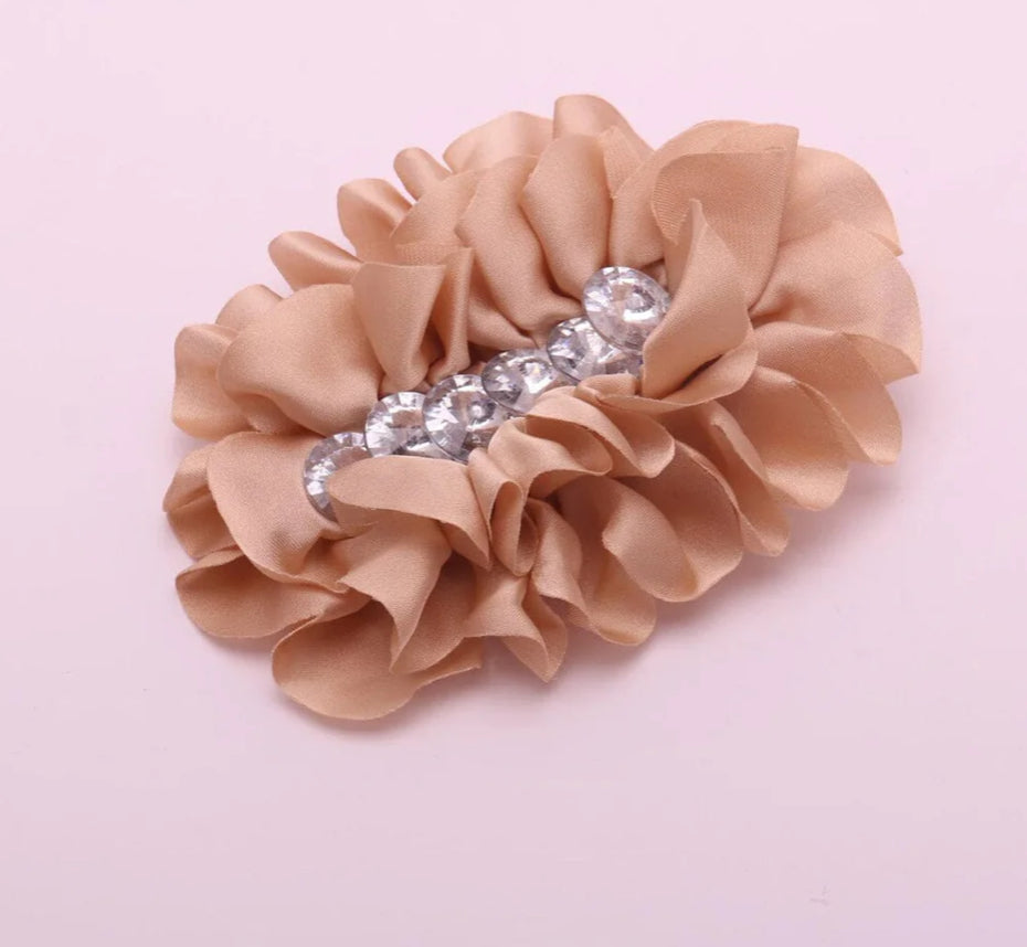 041524 - Sky Assorted Ruffles Hair Clip
