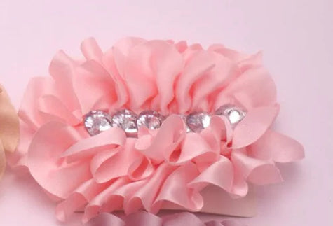 041524 - Sky Assorted Ruffles Hair Clip