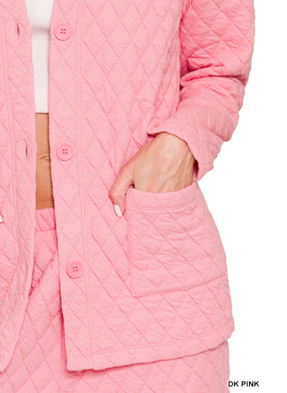 100125 - Vangie Quilted Jacket and Pants Set