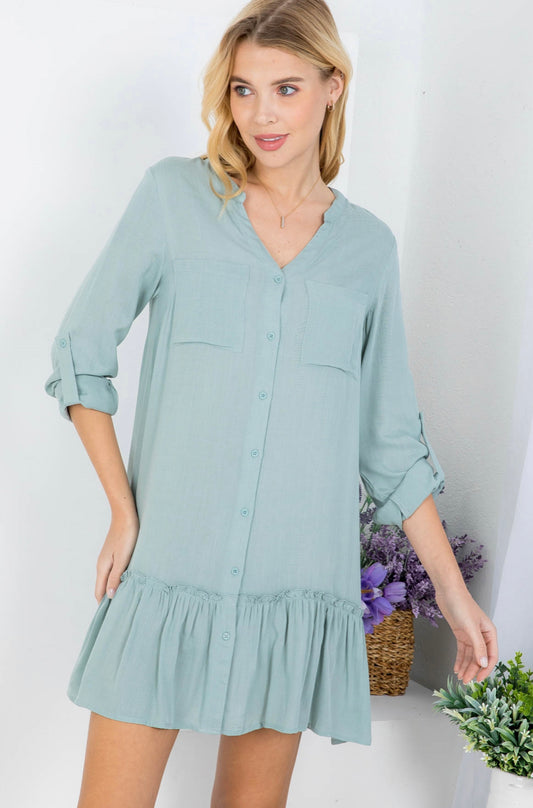Button Down Dress