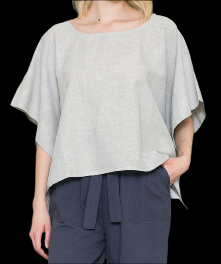 090324 - Harmony Linen Top