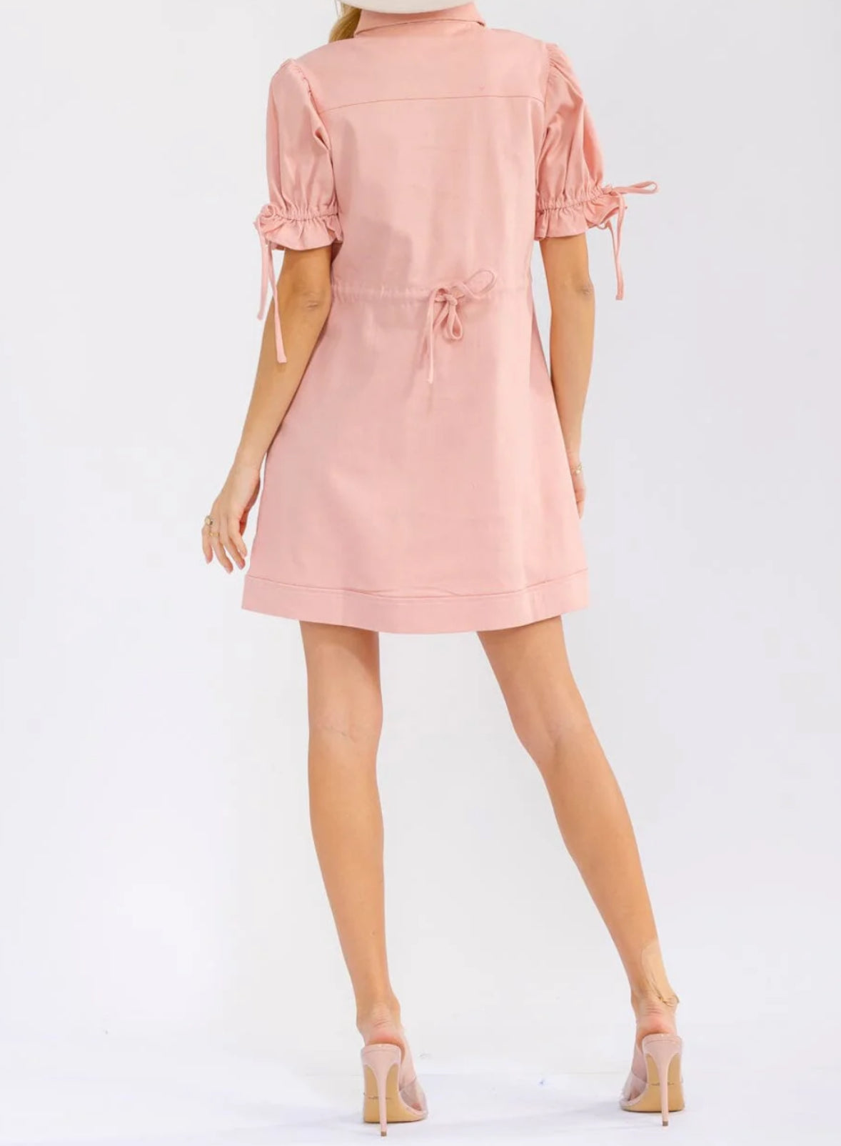 040726 Chan Denim Mini Dress