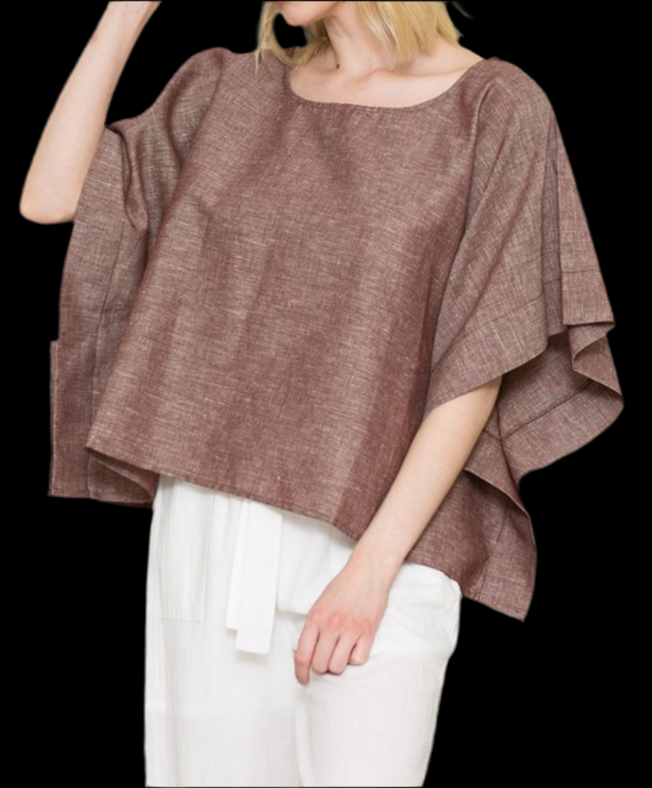 090324 - Harmony Linen Top