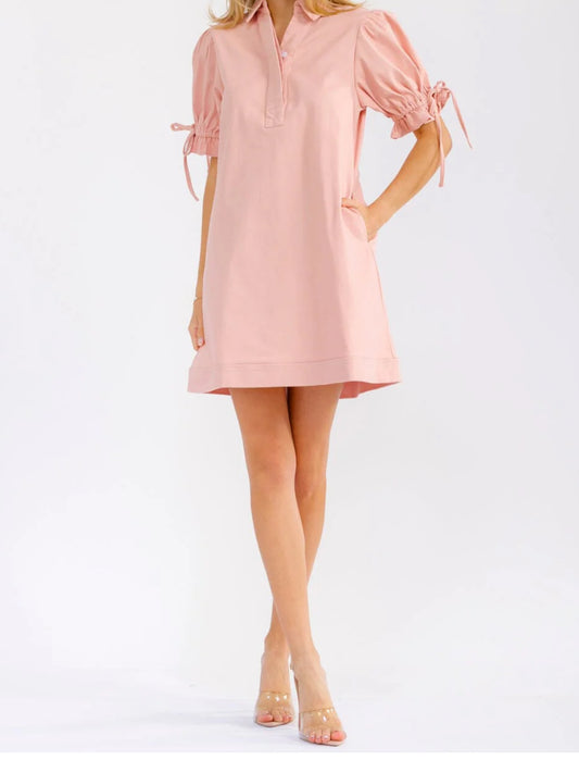 040726 Chan Denim Mini Dress