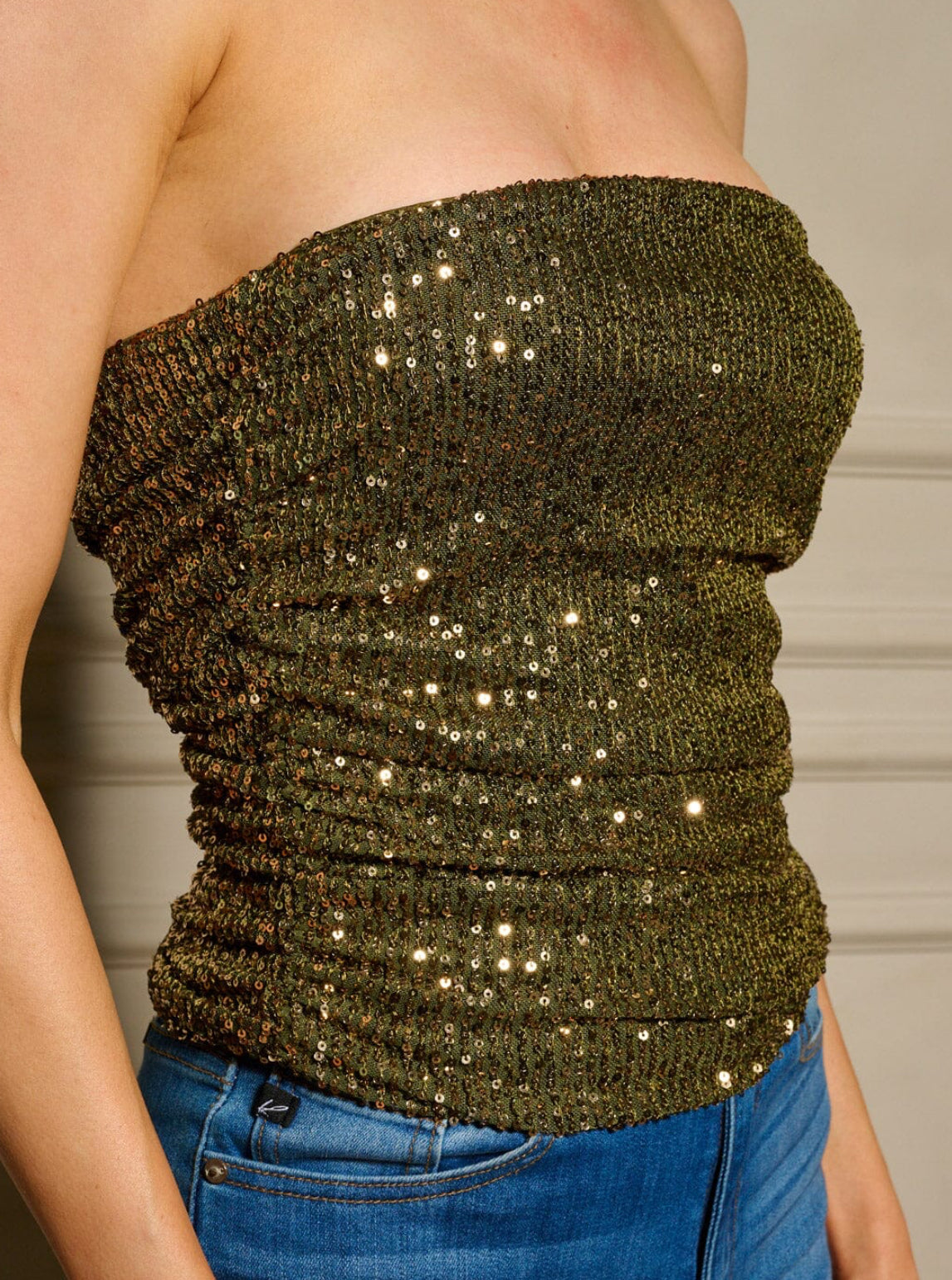 112324- Tina Sequins Tube Top