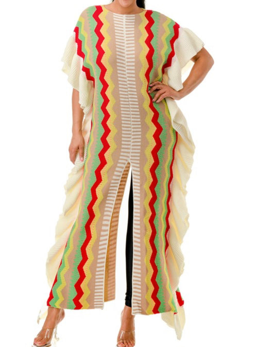 112224-Lara Tribal Maxi Dress