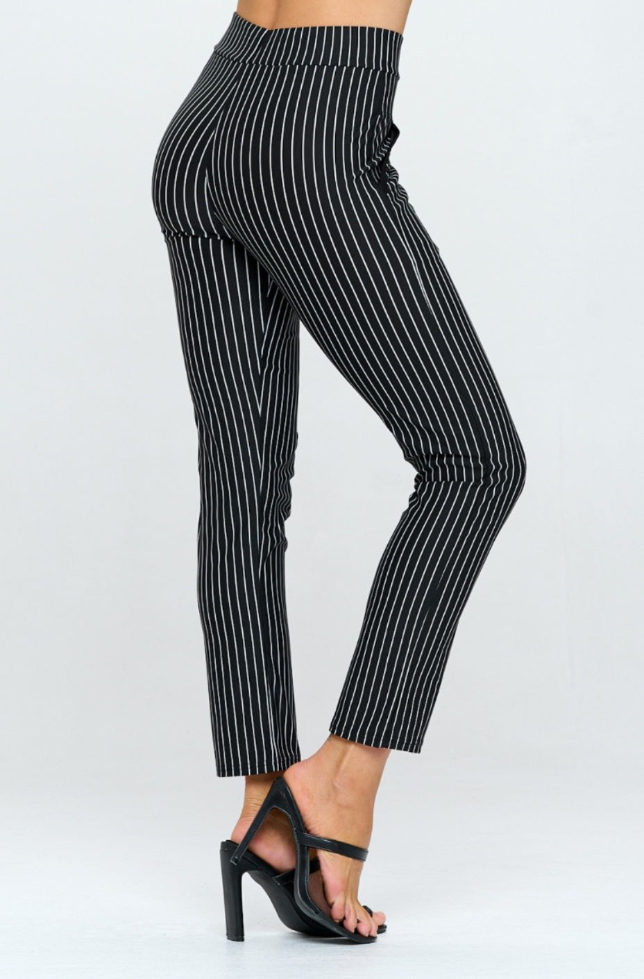 021024 - Olive Pinstripe Pants