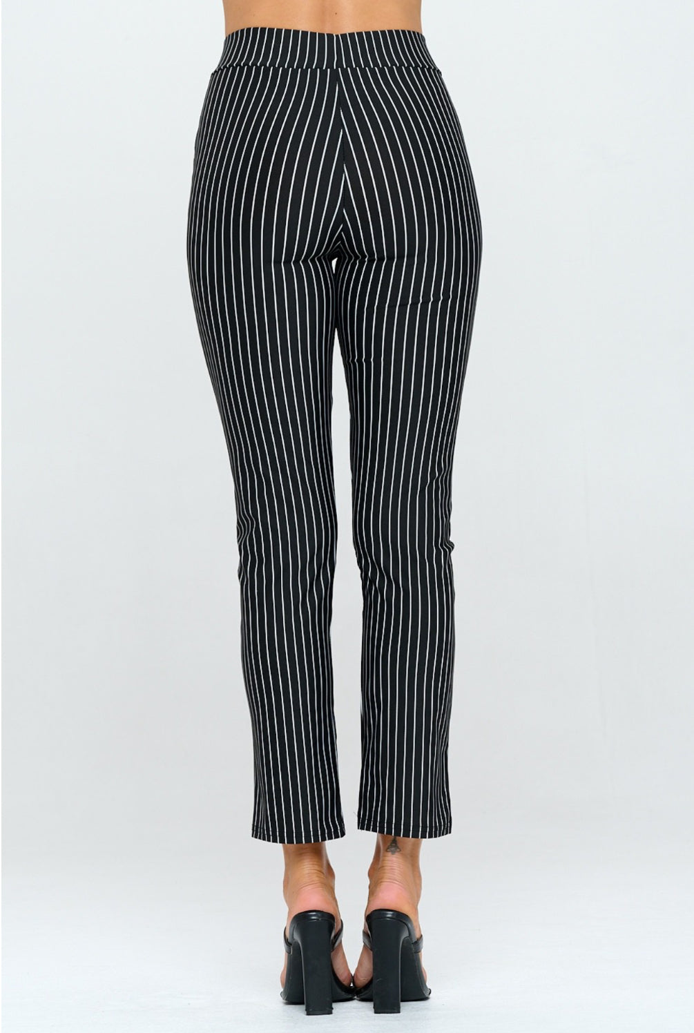 021024 - Olive Pinstripe Pants