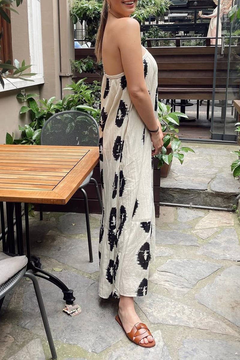 051426 - Cassandra Floral One Shoulder Maxi Dress