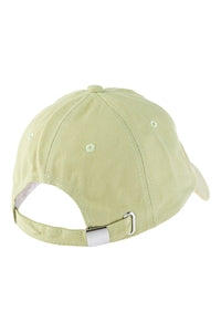 (4563)SECRET EMBROIDERED CAP-IVORY