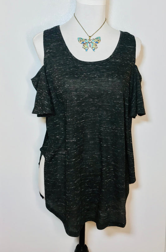 Cold shoulder top