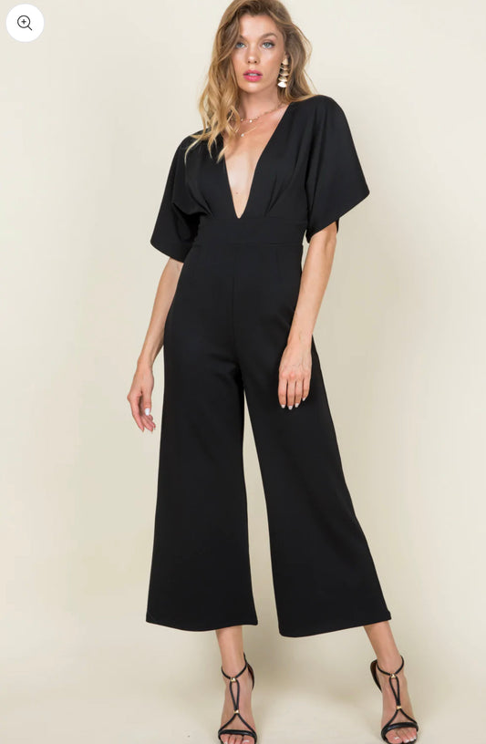 096 Sexy Dolman Jumpsuit