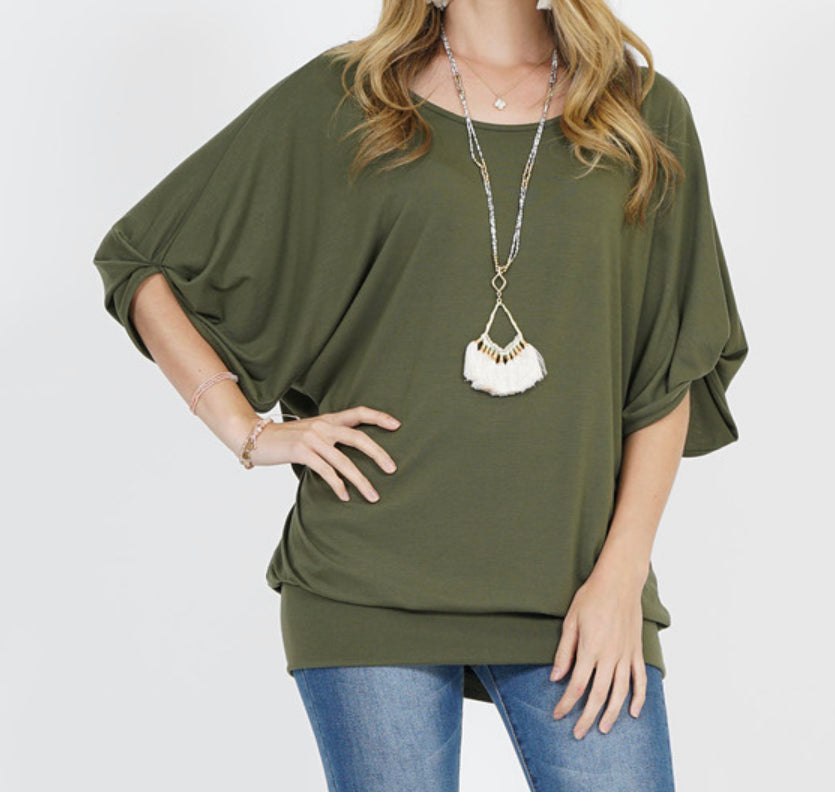 Puff Sleeves Tunic