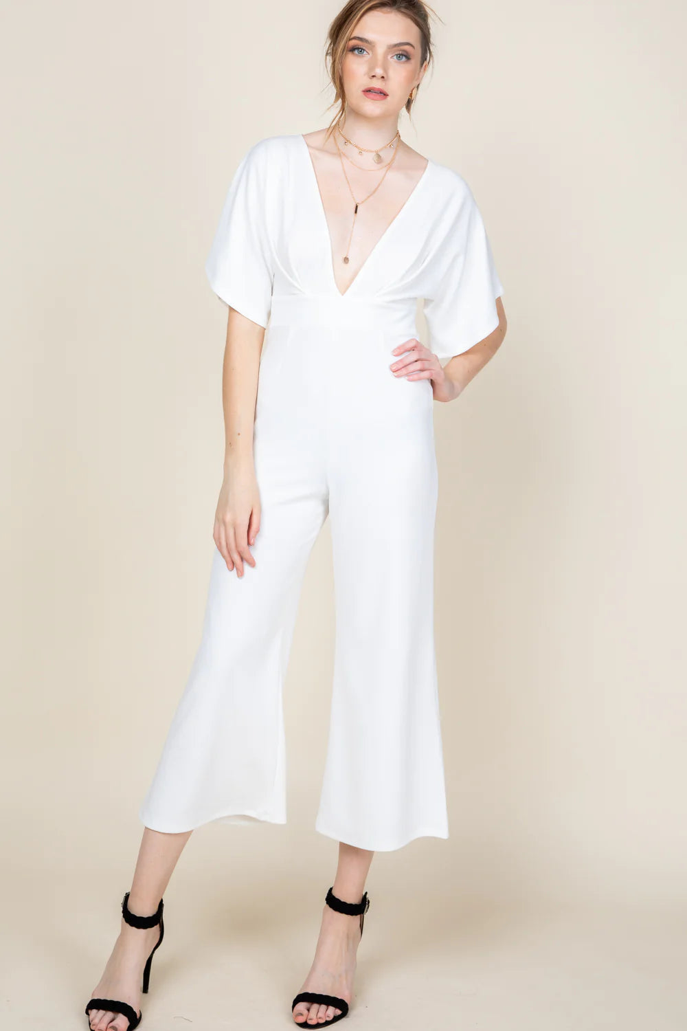 096 Sexy Dolman Jumpsuit